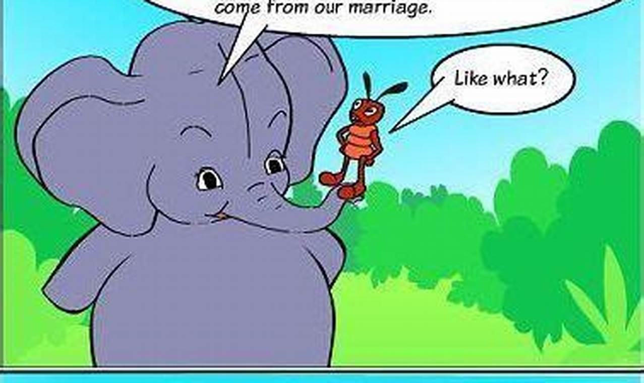Elephant And Ant Funny Questions And