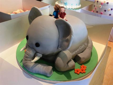 Elephant Cake Template