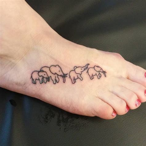 Top 61 Best Small Elephant Tattoo Ideas [2021
