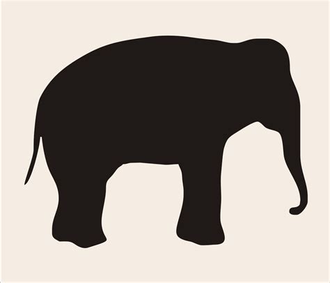 Elephant Stencil Free Vector cdr Download 3axis.co