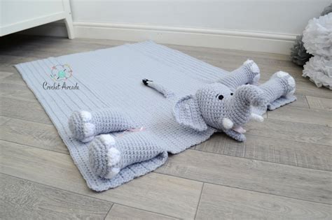 Elephant Blanket Crochet Pattern
