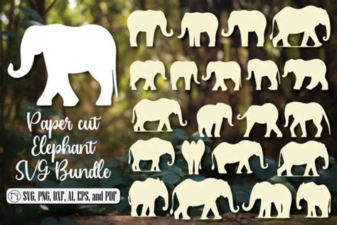 Download Elephant Design For Cricut