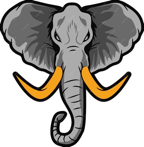 Elephant Drawing Logo Styles