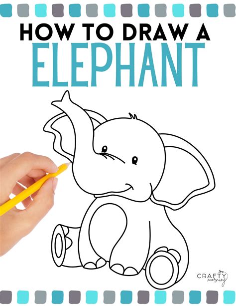 Elephant Drawing Materials