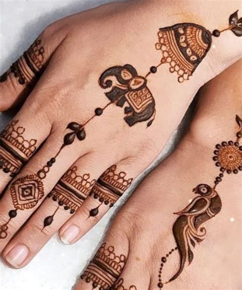 Elephant Mehndi Patterns