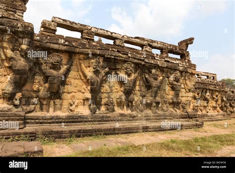 Elephant Terrace carvings