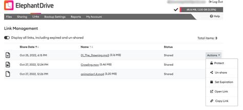 ElephantDrive: Features
