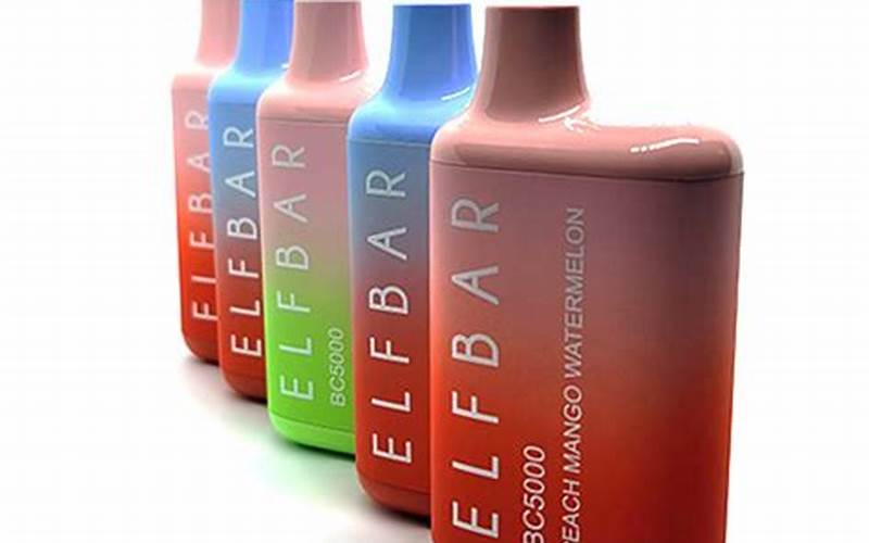 Elf Bar Bc5000 Rechargeable Features