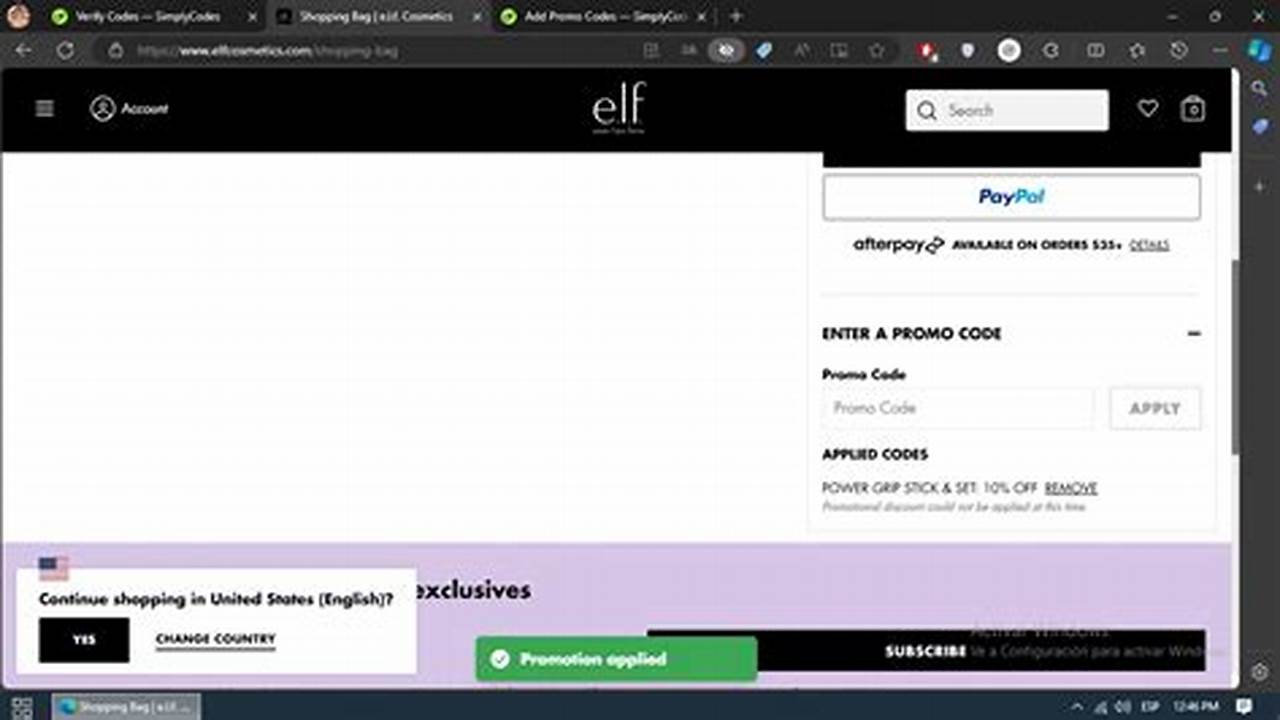 Elf Cosmetics Promo Code 2024