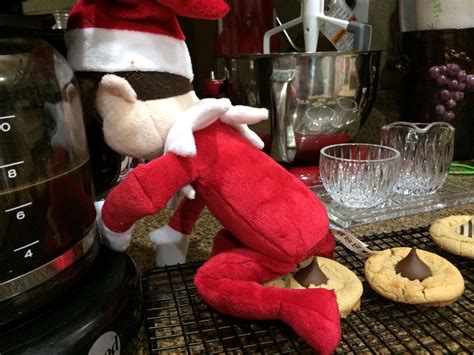 Just whipping up so cookies! Elf on the shelf, The elf, Holiday decor