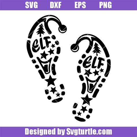Fancify Your Christmas Crafts with Delightful Elf Feet SVG Designs