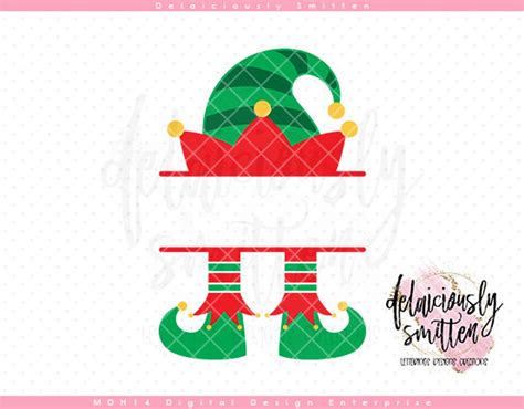 Download Elf Split Monogram Frames SVG File - SVG Design Commercial Use DXF Files