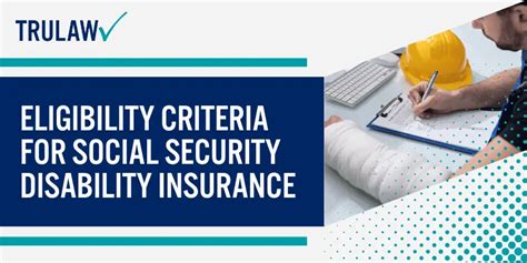 Eligibility Due to Disability