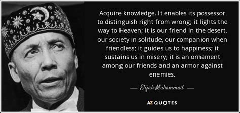 Elijah Muhammad Quotes
