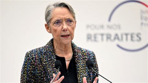 Elisabeth Borne Reforme Retraite