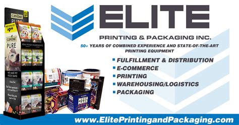 Elite Printing And Packaging - Exceptional Solutions For Your Needs!