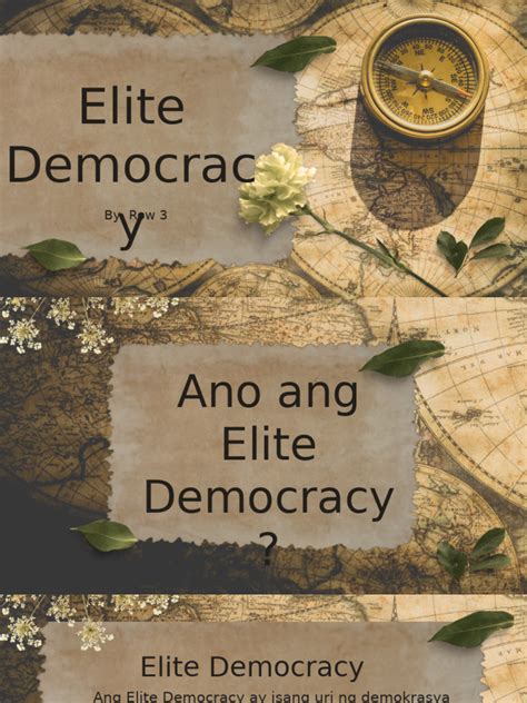 Unlocking the Power of Elite Democracy: A Comprehensive Definition for AP Gov Students