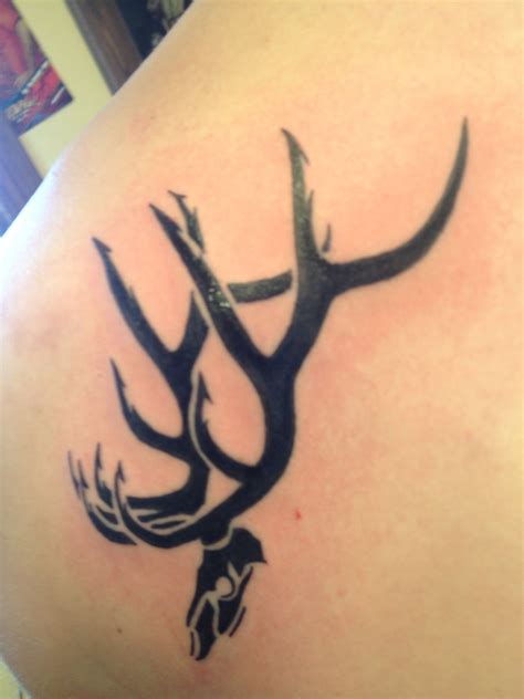Elk Antler Tattoo