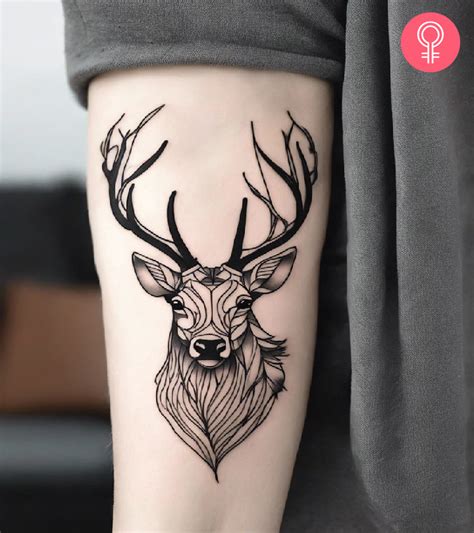 Elk Tattoo Ideas