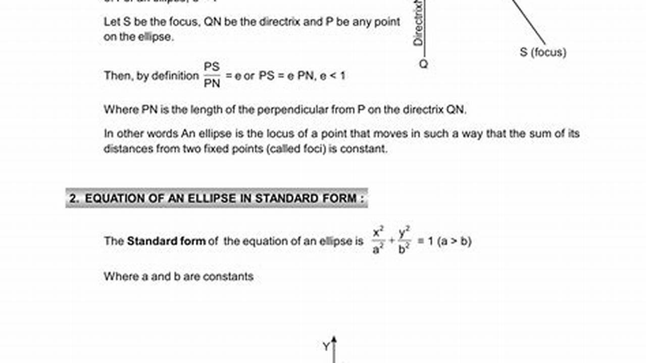 Ellipse Questions And Answers