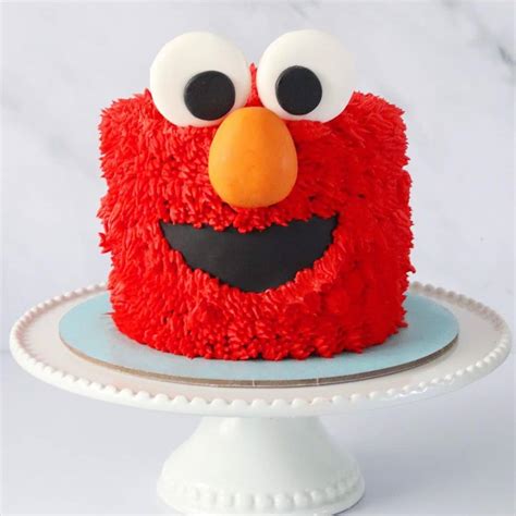 Elmo Birthday Cake Elmo birthday cake, Sesame street birthday cakes