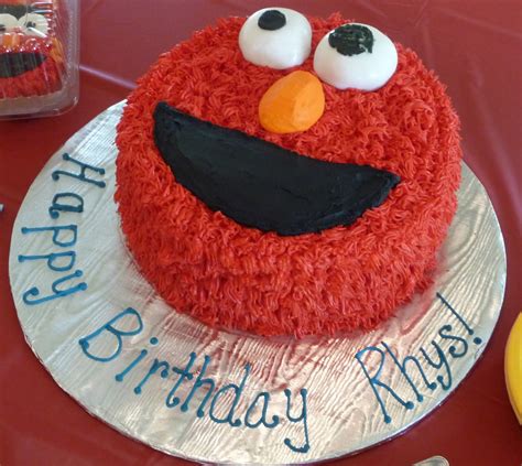 Elmo Cake