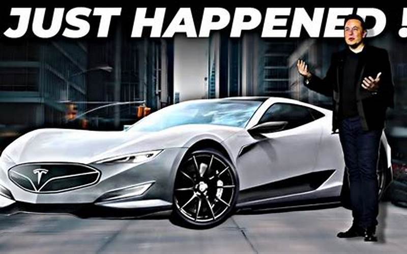 Elon Musk With A Bugatti