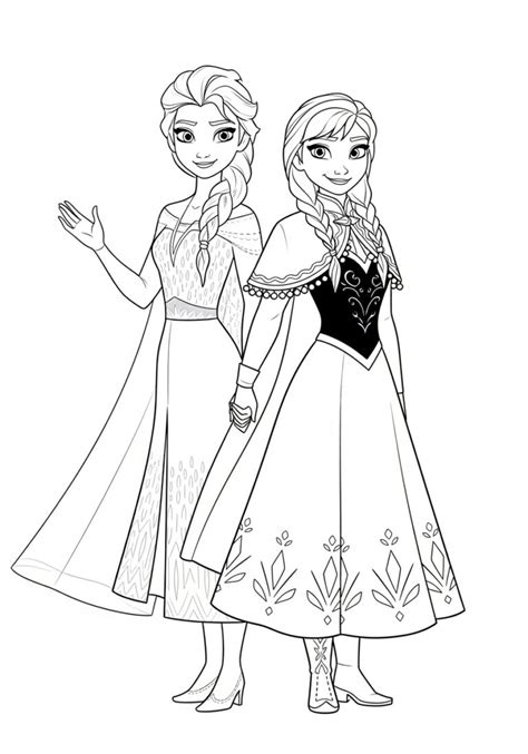 Elsa Anna Malvorlage