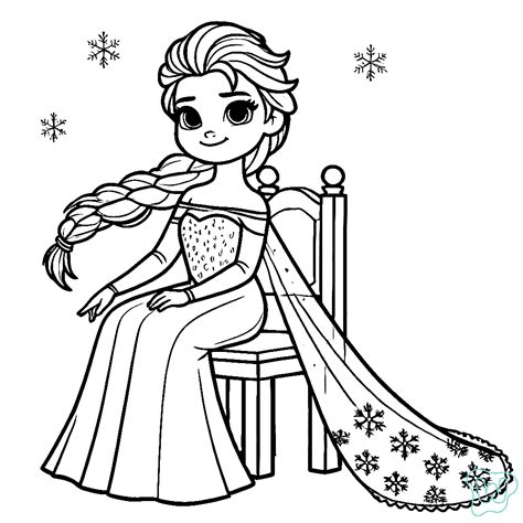 Elsa Ausmalbilder Pdf