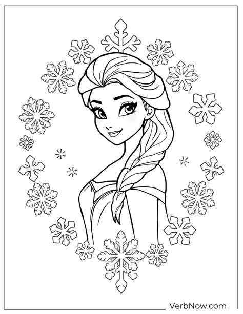 Elsa Color Pages