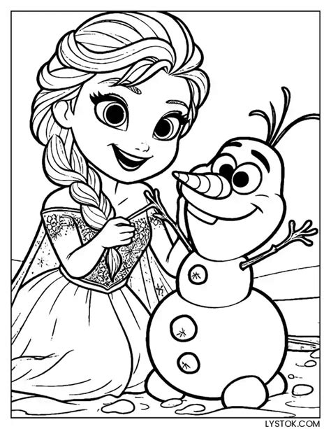 Elsa Tegninger Til Print