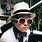Elton John White Glasses