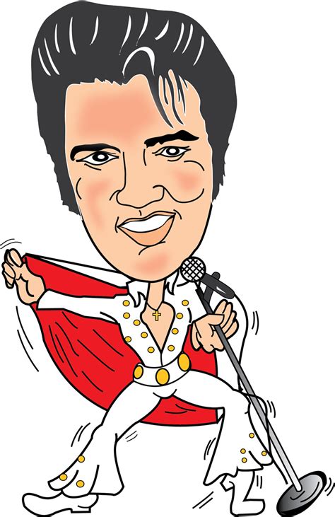 Elvis Cartoon Drawing