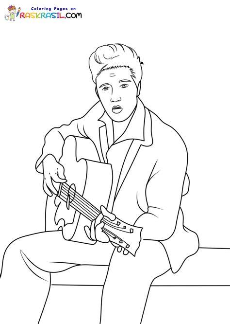 Elvis Coloring Pages