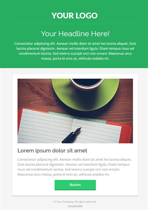 Email Template Design Free