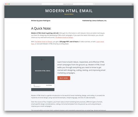 Email Template Html Example