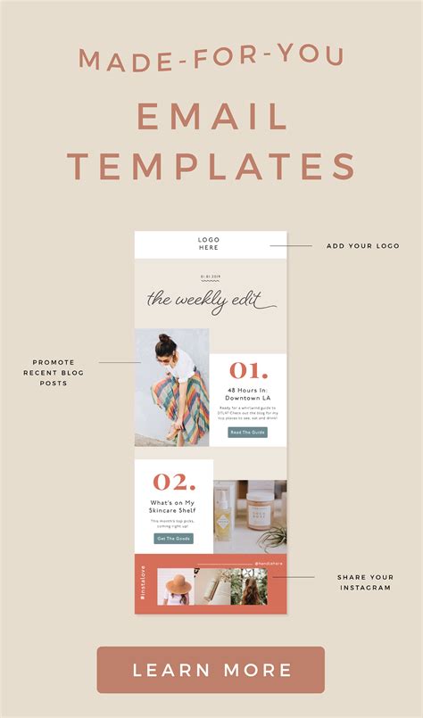 Email Template Ideas