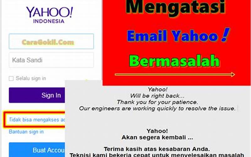 Email Yahoo Tidak Bisa Dibuka