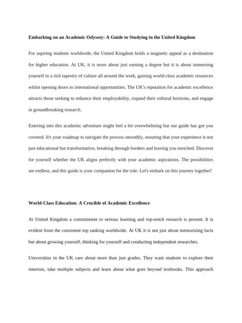 Embarking on a Knowledge Odyssey