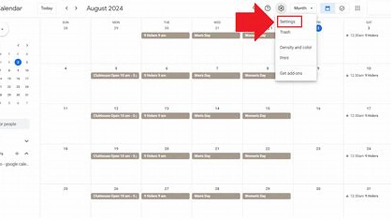 Embed A Calendar Object In Your Web Page