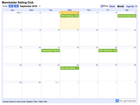 Embed Google Calendar Without Iframe
