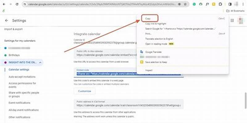 Embed Code For Google Calendar