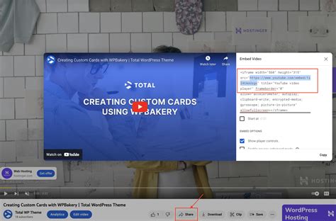 Embed The Video By YouTube URL