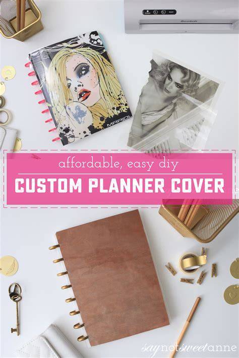 Embellishing Your DIY Planner Cover