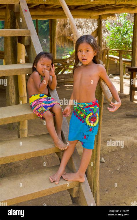 Embera children Panama