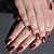 Embrace the Darkness: Dark Burgundy Nail Designs for a Mysterious Look
