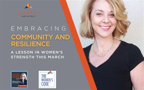 Embracing Community Resilience