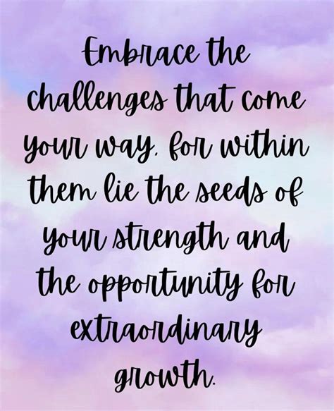 Embracing Growth Through Challenges