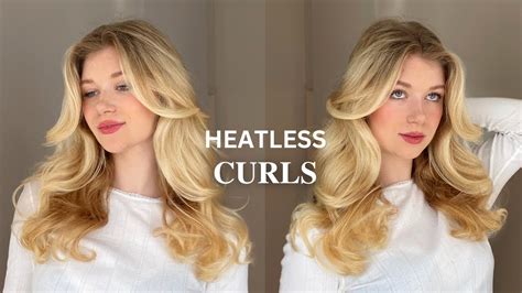 Embracing Heatless Curls for Definition