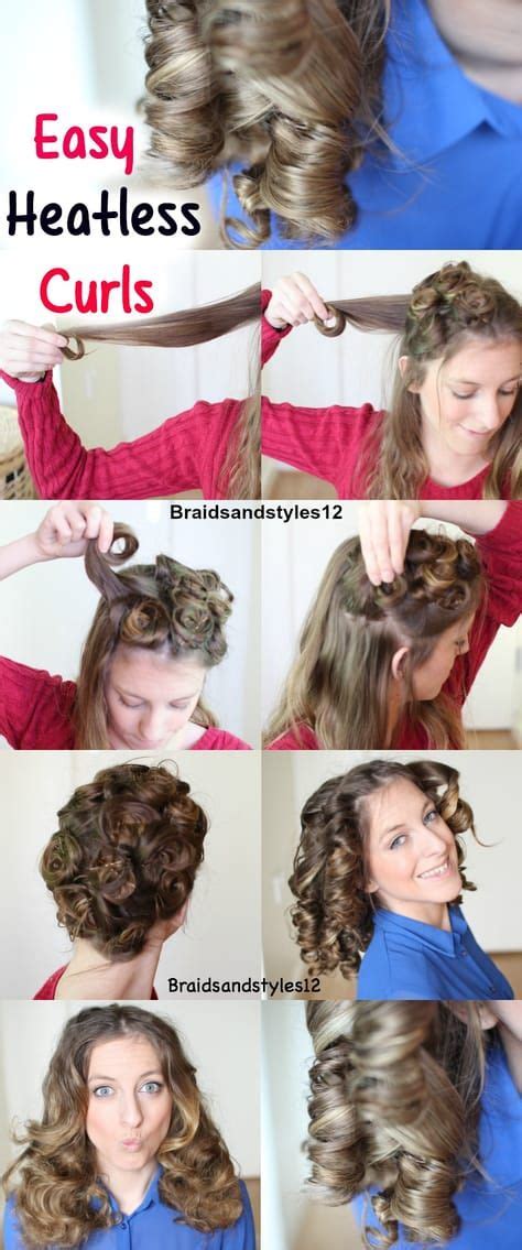 Embracing Heatless Methods to Curl It
